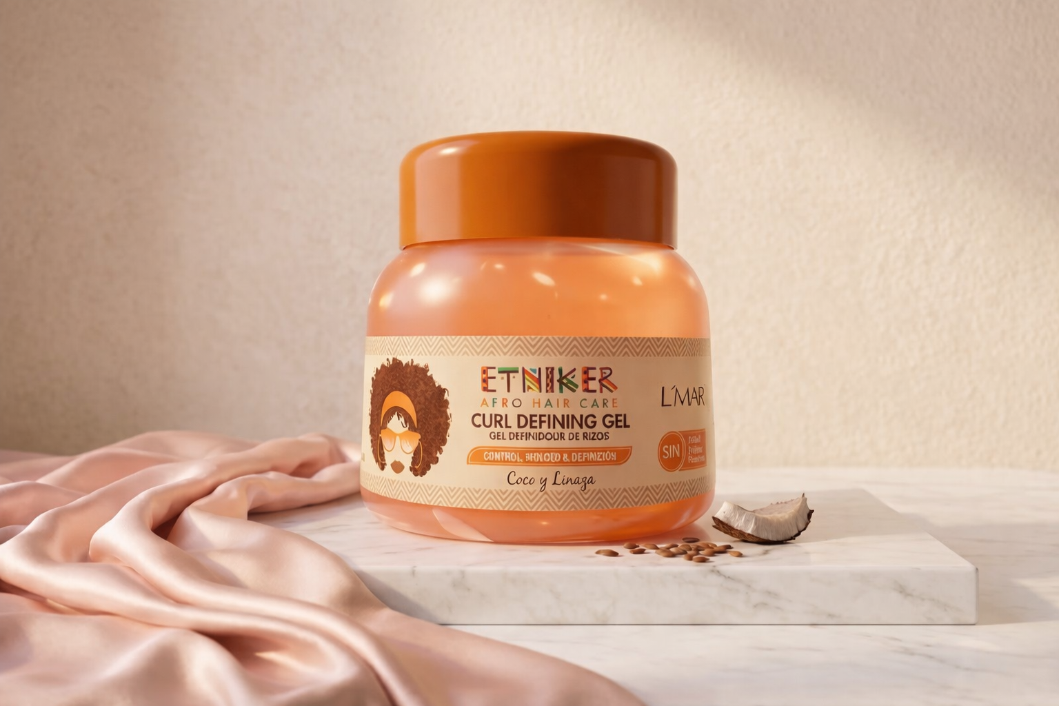 Gel curl defining Etniker