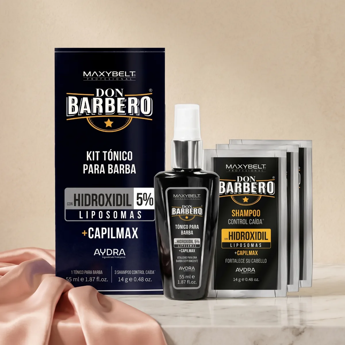Tónico Para Barba Hidroxidil Liposomas