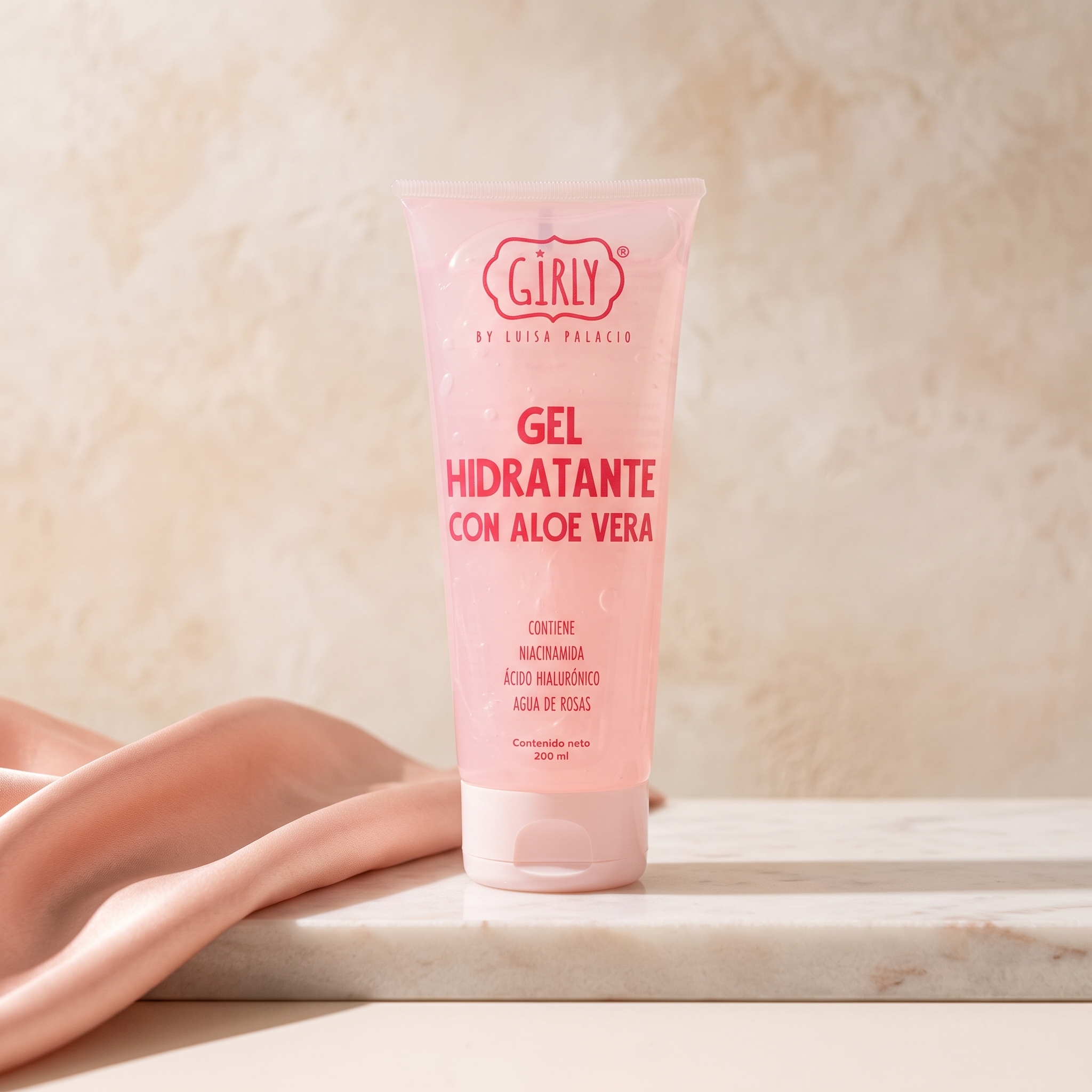 Gel hidratante con aloe Vera girly
