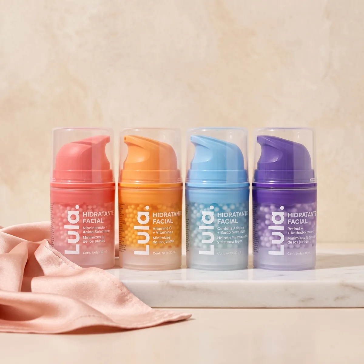 Hidratante Facial con Perlas Lula